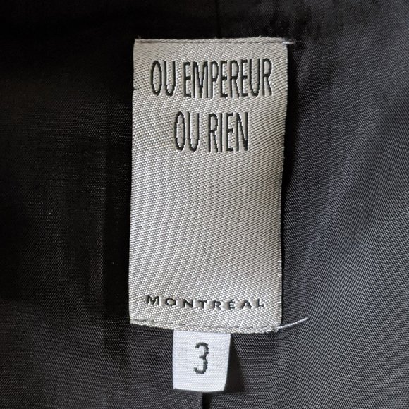 90s Vintage Wool-Blend Blazer - Picture 9 of 10